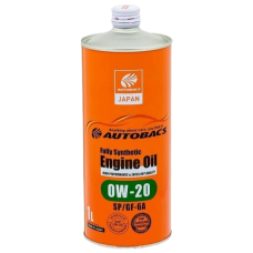 Моторное масло 0W-20 AUTOBACS ENGINE OIL API SP ILSAC GF-6A SYNTHETIC (1л)