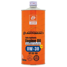 Моторное масло 0W-30 AUTOBACS ENGINE OIL API SP ILSAC GF-6A SYNTHETIC (1л)