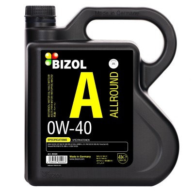 Масло моторное BIZOL Allround 0W-40 (4л)