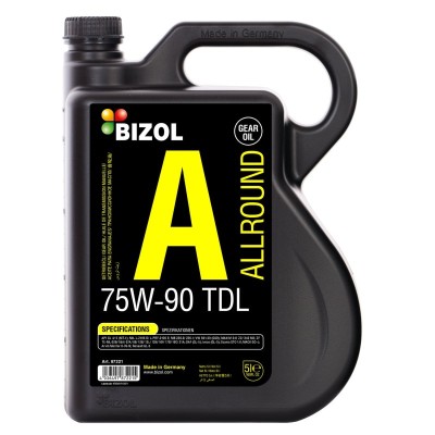 Трансмиссионное масло BIZOL Allround Gear Oil TDL 75W-90 (5л)