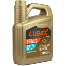 Масло моторное LUBEX PRIMUS FA-LA 0W-20 (4л)