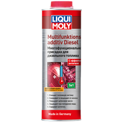 Многофункциональная присадка для дизельного топлива Liqui Moly Multifunktionsadditiv Diesel (1л)
